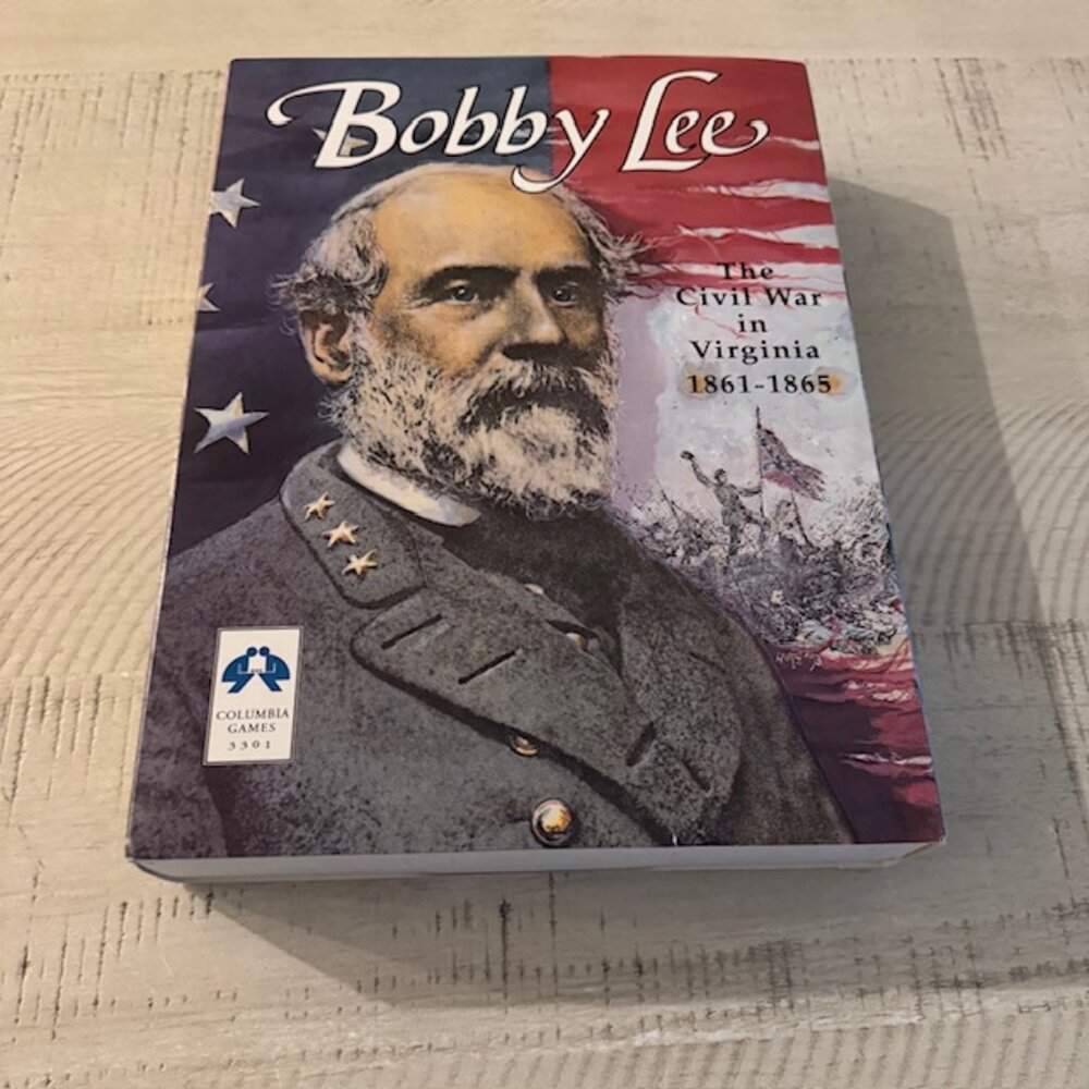 Vintage 1993 Columbia Games Bobby Lee The Civil War in Virginia 1861-1865